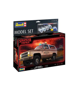 Revell ModelSet auto STRANGER THINGS 67724 - 1985 Chevrolet K5 Blazer (1:25)