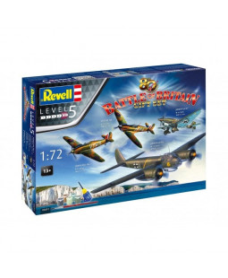 Revell Gift-Set letadlo 05691 - 80th Anniversary Battle of Britain (1:72)