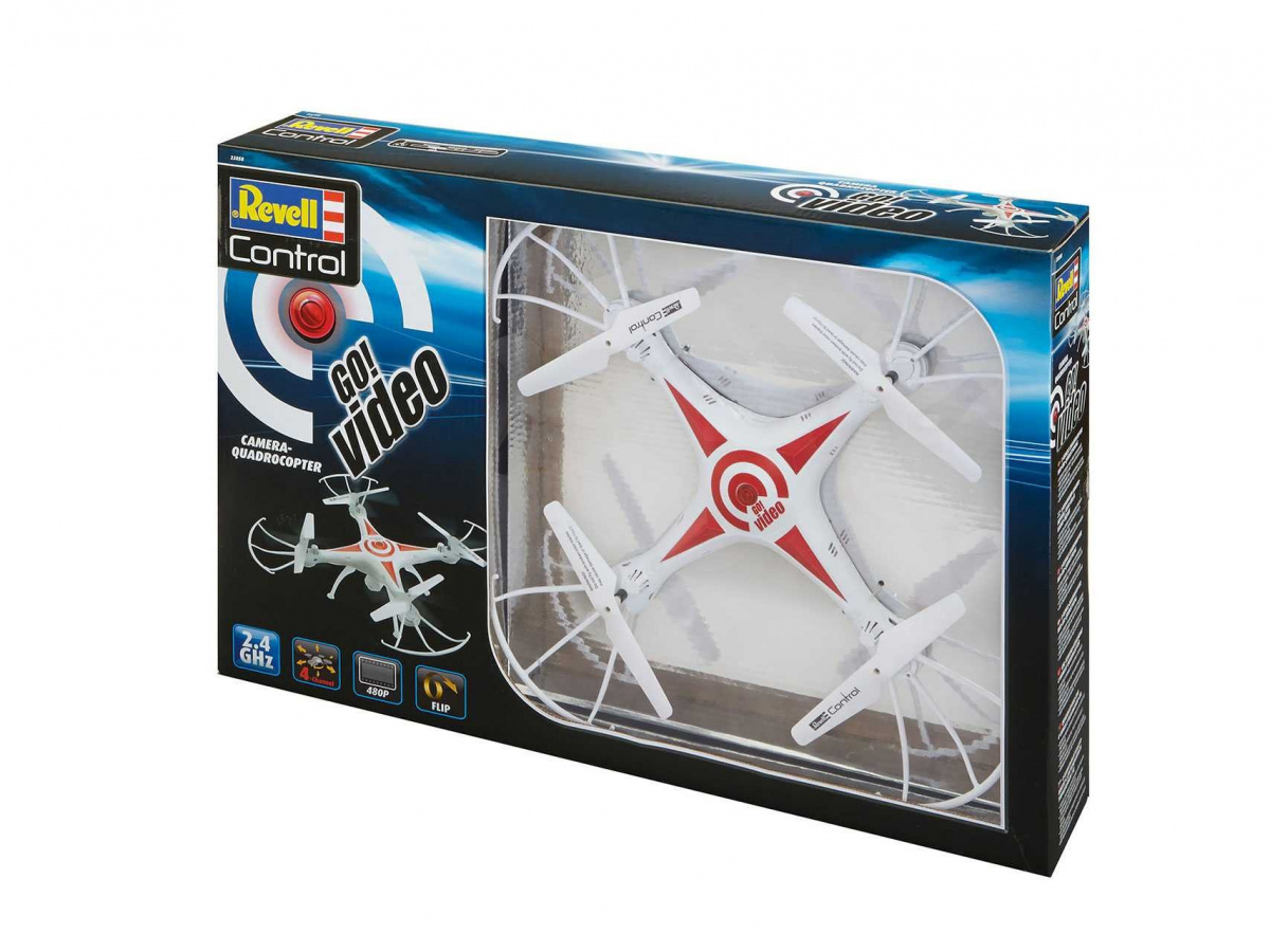 Revell Kvadrokoptéra 23858 - Go! Video