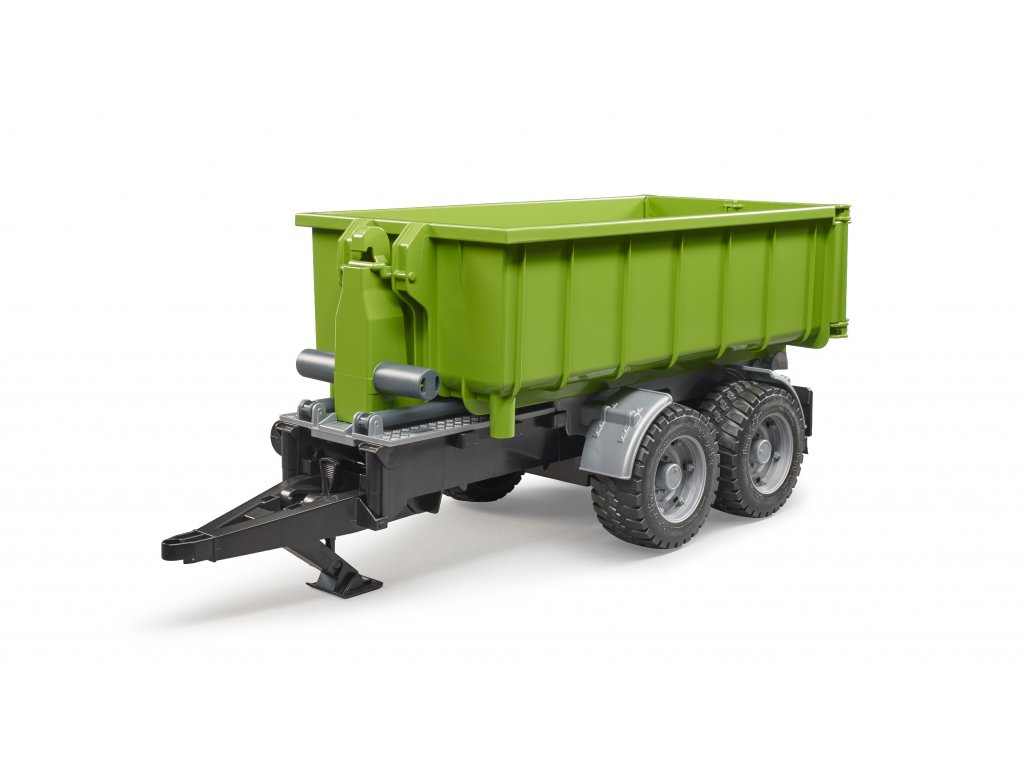 Bruder 2035 Zelený vůz za traktor - kontejner