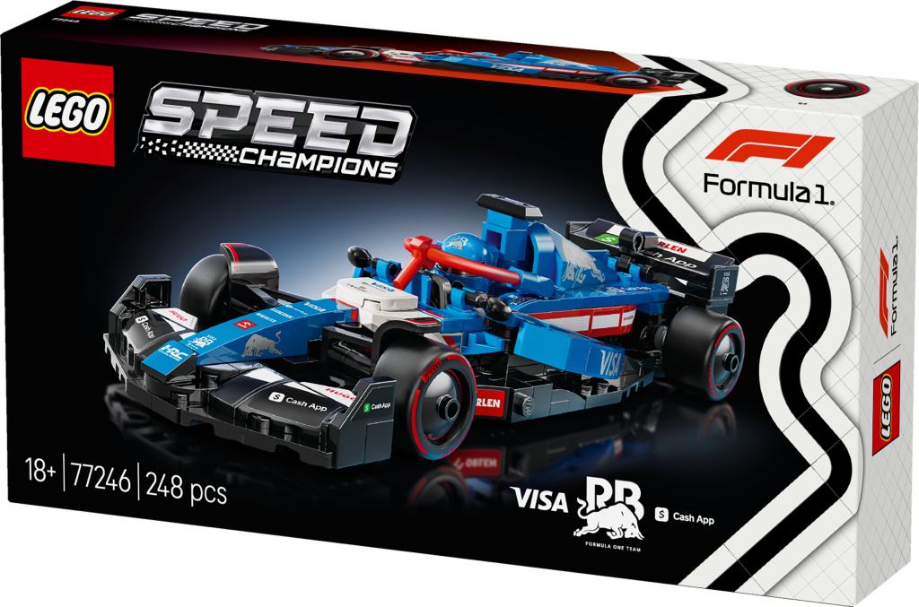 LEGO Speed Champions 77246 Závodní auto Visa Cash App RB VCARB 01 F1