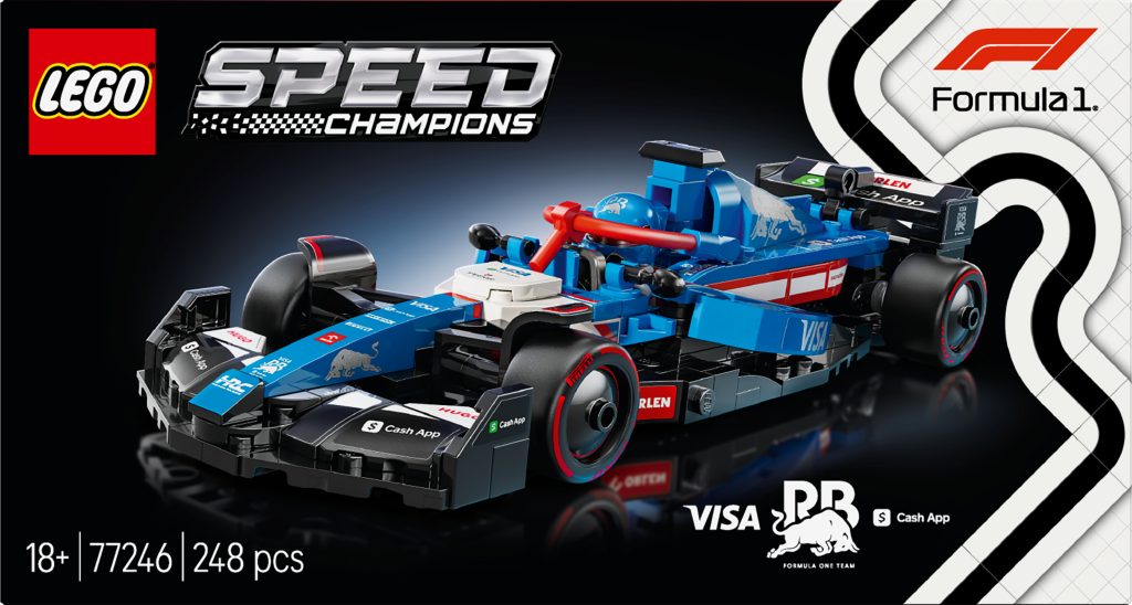 LEGO Speed Champions 77246 Závodní auto Visa Cash App RB VCARB 01 F1