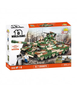 COBI 3040 World of Tanks IS-7 Granite, 844 kostek