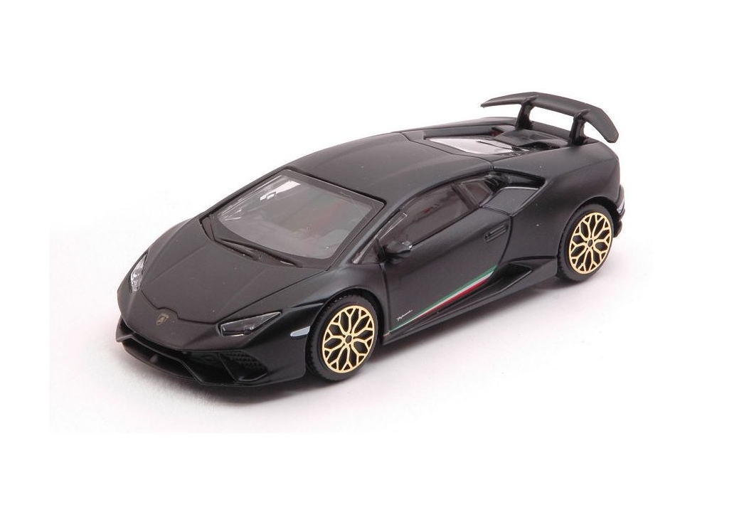 Bburago Street Fire Collezione Lamborghini Huracán Performante, černé 1:43