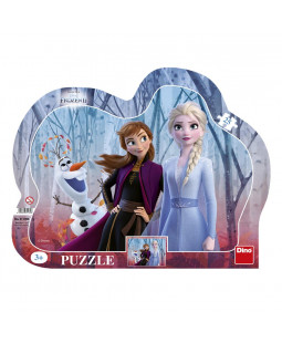 Dino Deskové puzzle Frozen 25 dílků