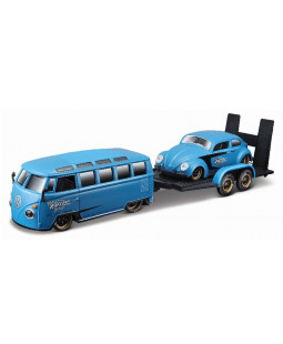 Maisto Volkswagen Van Samba a Volkswagen Beetle 1:24