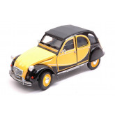 Welly Citroen 2CV 6 Charleston yellow-black 1:24