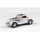 Abrex Škoda Popular Sport Monte Carlo (1937) Stříbrná Metalíza 1:43