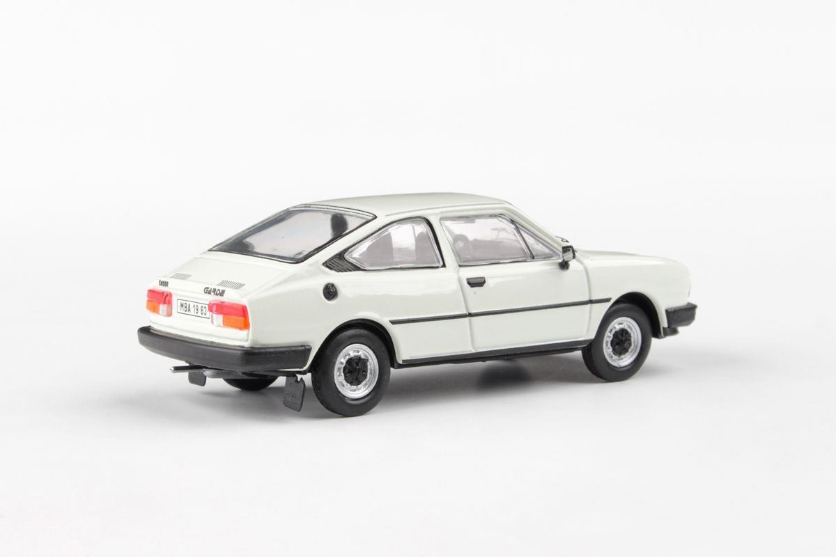 Abrex Škoda Garde (1982) Bílá Ledová 1:43
