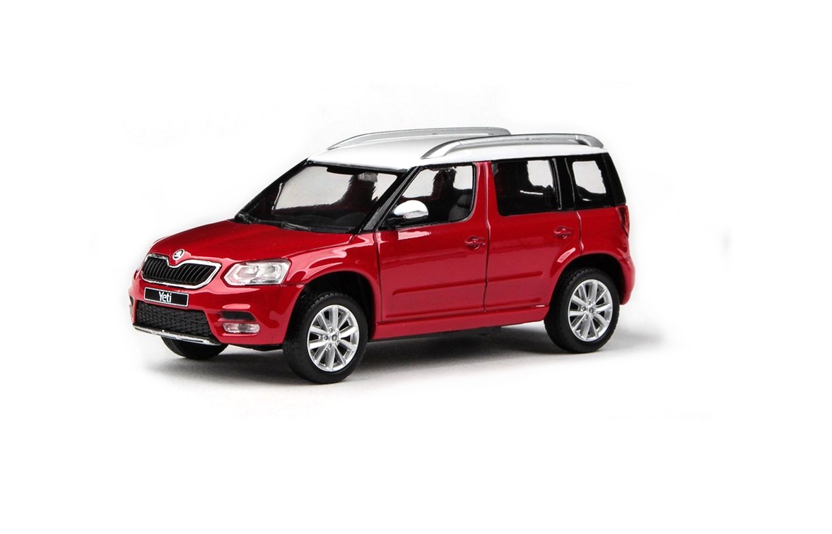 Abrex Škoda Yeti FL (2013) Červená Corrida Uni 1:43