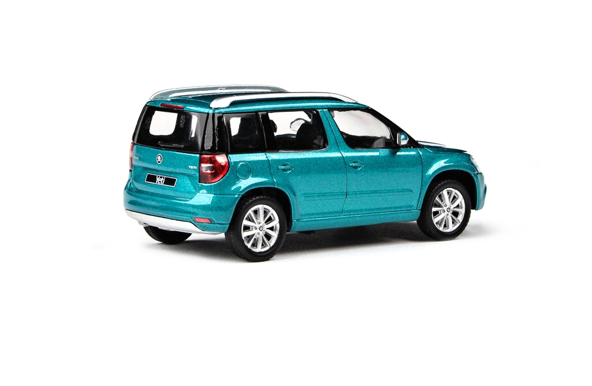 Abrex Škoda Yeti FL (2013) Modrá Sea Metalíza 1:43