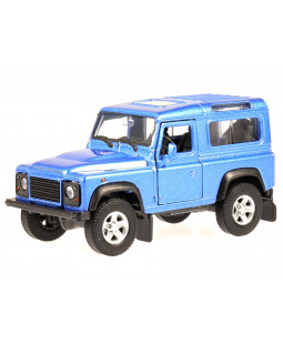 Welly Land Rover Defender Modrý 1:34-39