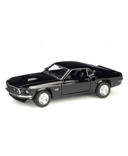 Welly Ford Mustang 1969 Boss 429, černý 1:34-39