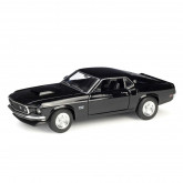 Welly Ford Mustang 1969 Boss 429, černý 1:34-39