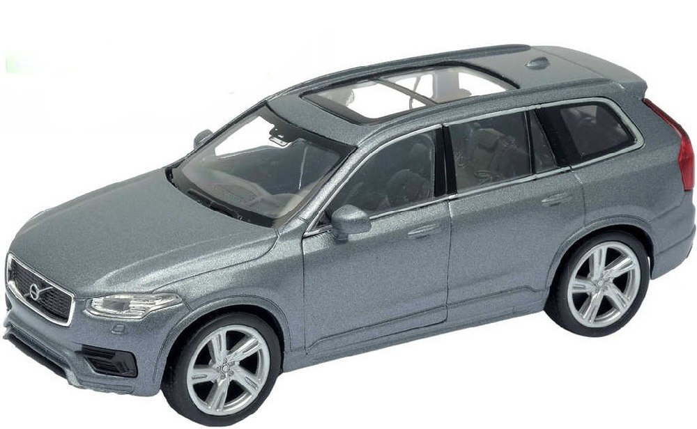 Welly Volvo XC 90, Šedé 1:34-39