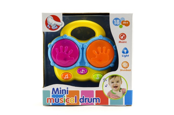 Teddies Bubínek na baterie se světlem se zvukem