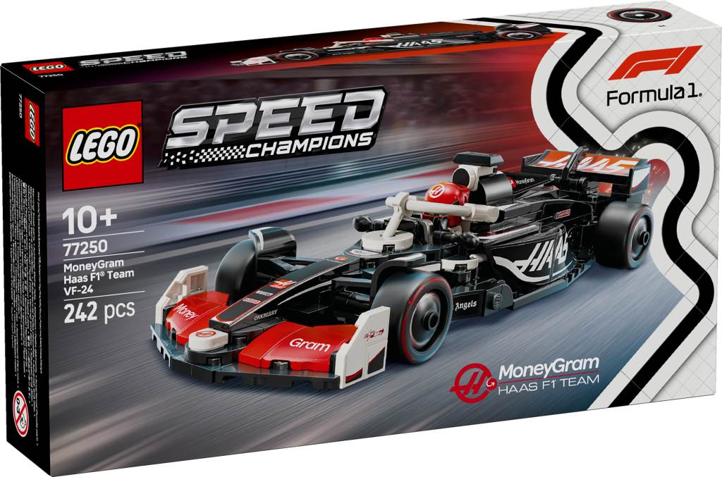 LEGO Speed Champions 77250 Závodní auto MoneyGram Haas F1, Team VF-24