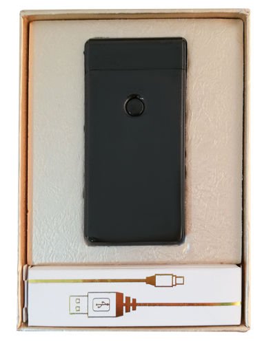 Plazmový USB zapalovač, černý