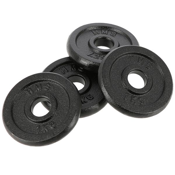 Jednoruční nakládací činky HMS SG02, 2x7 kg