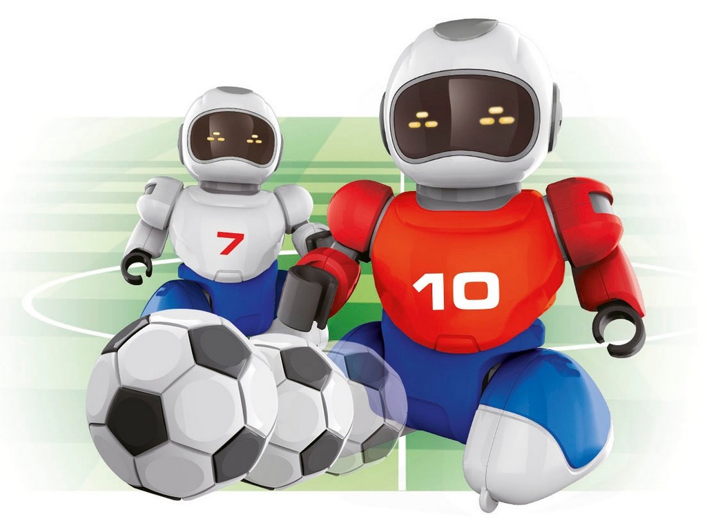 Made Robofotbal na dálkové ovládání, 2ks a branky
