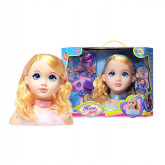 Česací hlava Hera s doplňky, 26cm