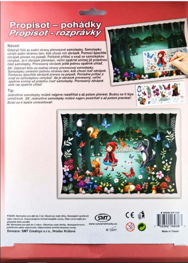 ArtLover Propisot pohádky - Karkulka