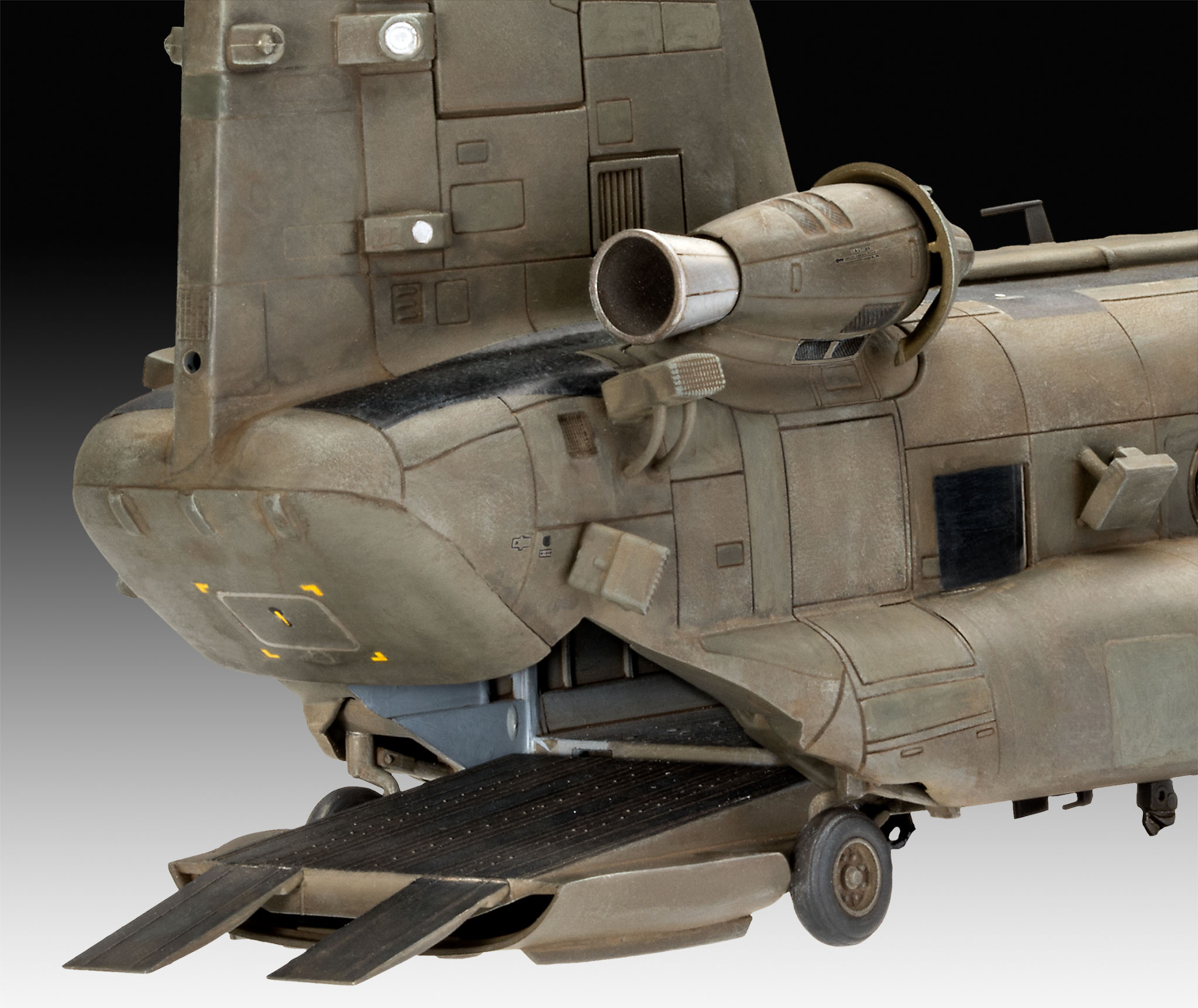 Revell 63876 ModelSet vrtulník MH-47 Chinook (1:72)