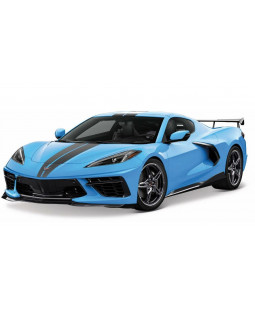 Maisto Chevrolet Corvette Stingray Coupe (2020) Modrá 1:18