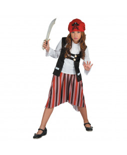 Dětský kostým na karneval Pirát, 120-130 cm