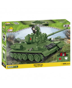 Cobi 2542 II WW Tank T34-85, 668 kostek