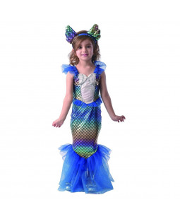 Dětský kostým na karneval Mořská Panna, 80-92 cm