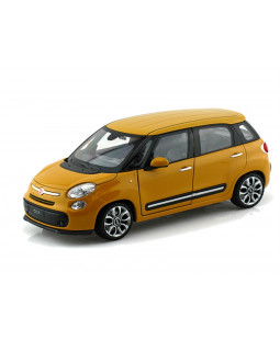 Welly Fiat 500L 2013, Žlutý 1:24