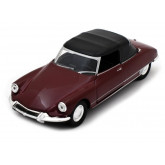 Welly Citroen DS 19 hard top, Burgundy 1:36