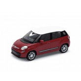 Welly Fiat 500L (2013) red 1:34