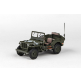 Cararama Ton Military Vehicle With Gun - US Version 1, 1:43