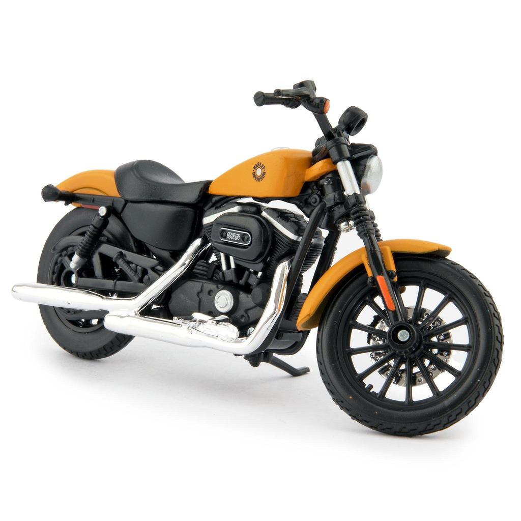 Maisto Harley Davidson Sportster Iron 883 (2014) matně zlatá, blister box, 1:18