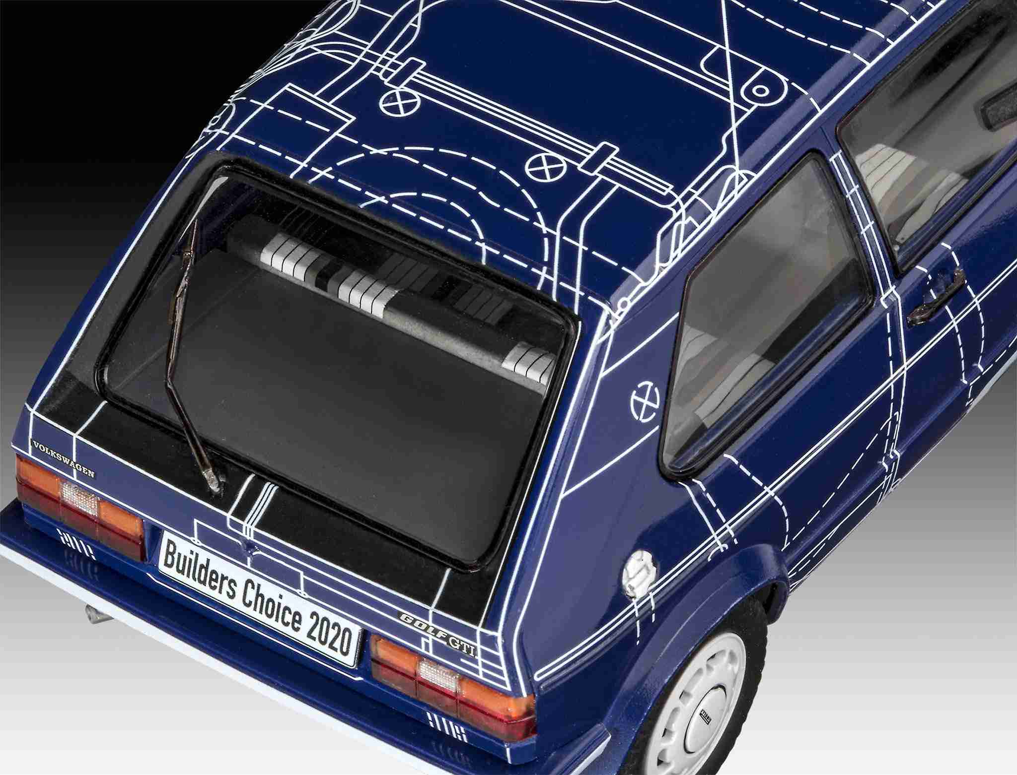 Revell ModelSet auto 67673 VW Golf GTI Builders Choice (1:24)