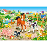 Castorland puzzle 120 dílků - Na farmě