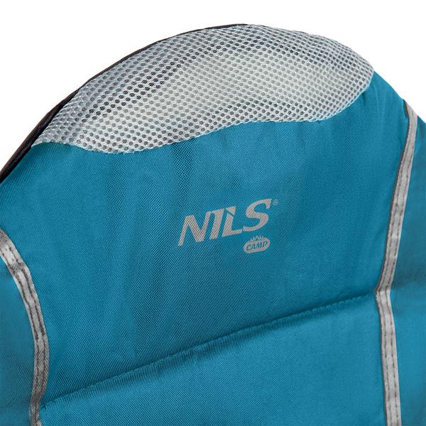 Skládací křeslo NILS Camp NC3080 tyrkysové