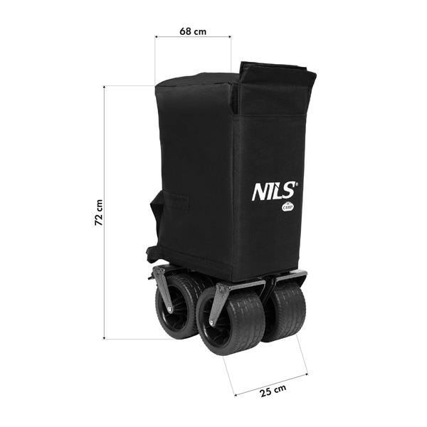 Kempingový vozík NILS Camp NC2604 XXL černý