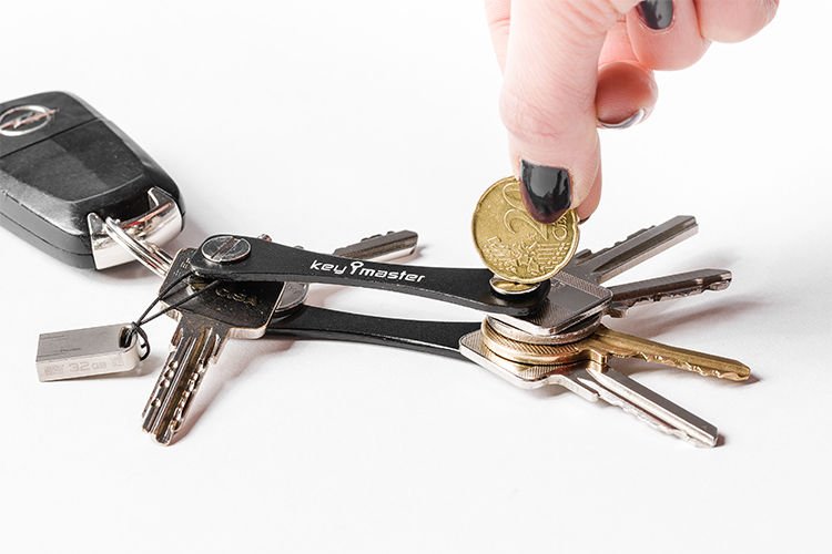 Klíčenka Key Master, Černý