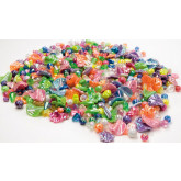 Playbox Plastové perleťové korálky, 500ks