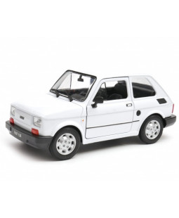 Welly Fiat 126 Bílý 1:21