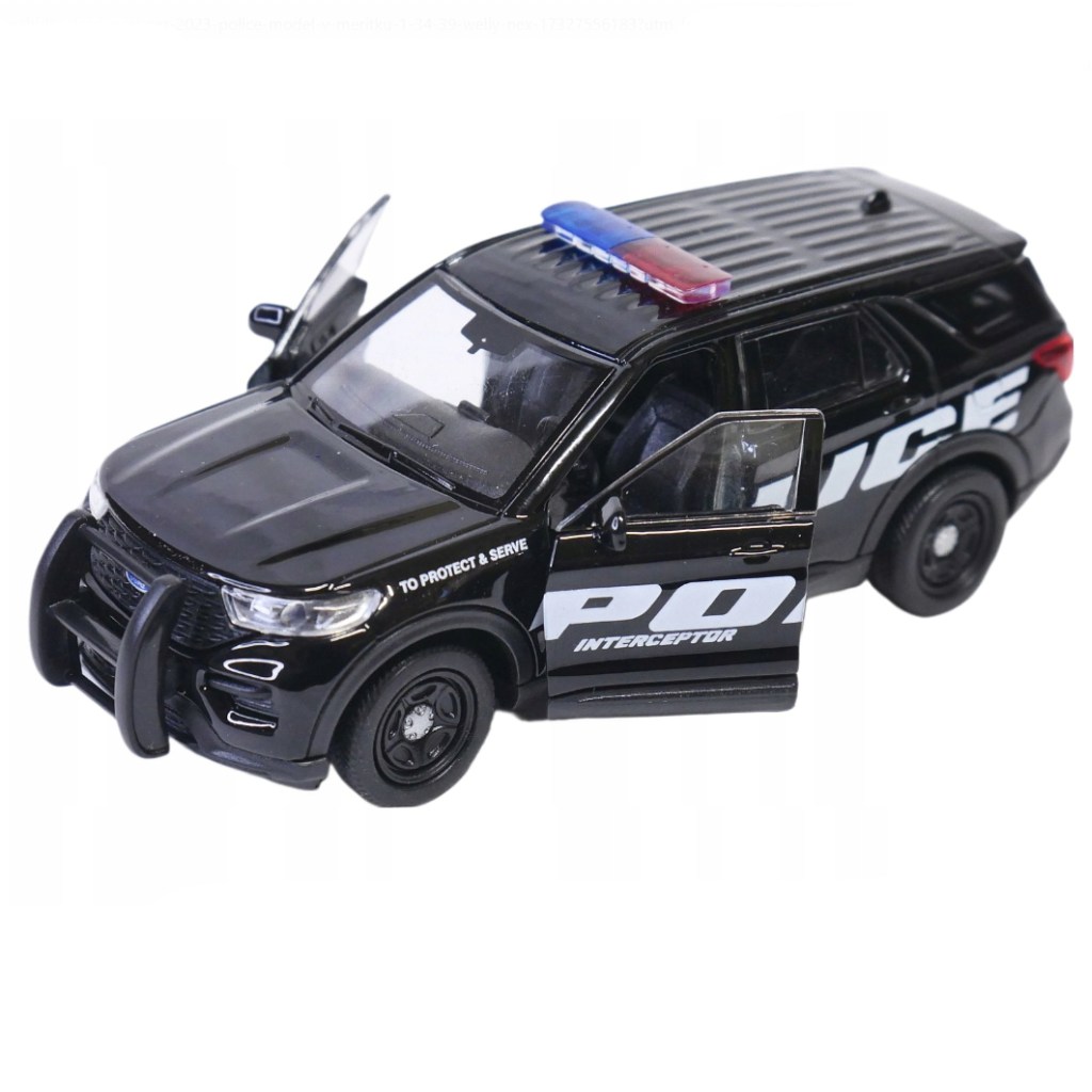 Welly Ford 2023 Explorer Police 1:34-39