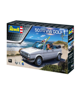 Revell Gift-Set auto 05636 - 50 Years of the VW Golf 1 (1:24)