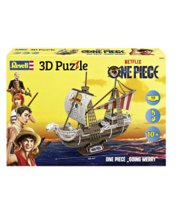 3D Puzzle Revell 00270 - One Piece Flying Lamb, Going Merry