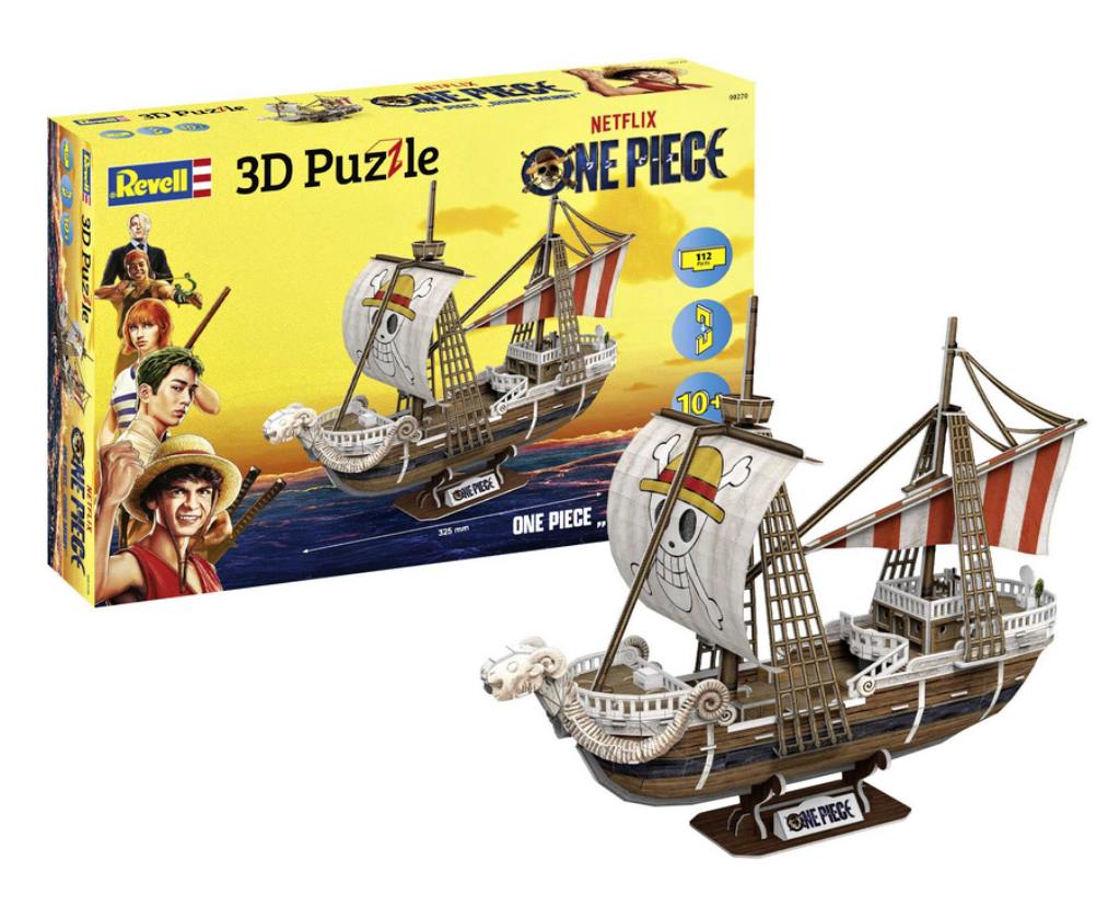 3D Puzzle Revell 00270 - One Piece Flying Lamb, Going Merry