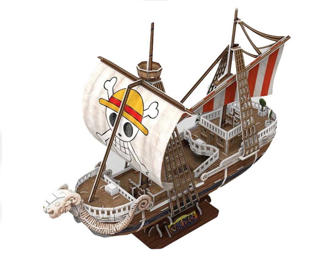 3D Puzzle Revell 00270 - One Piece Flying Lamb, Going Merry