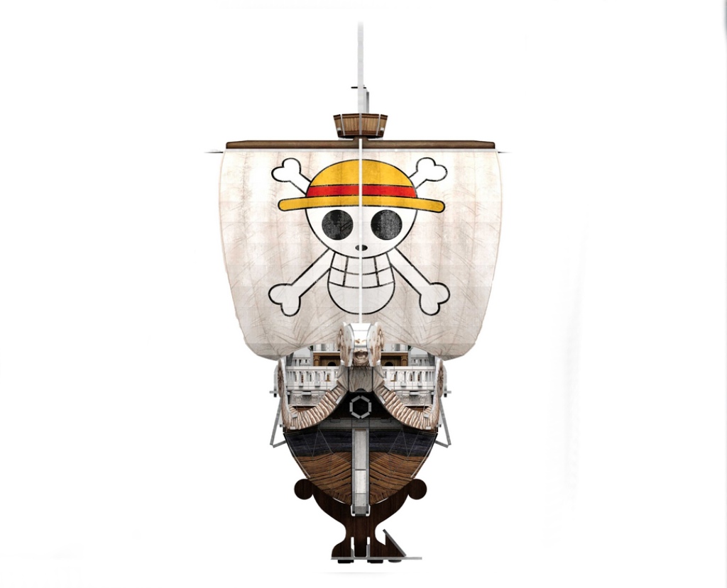 3D Puzzle Revell 00270 - One Piece Flying Lamb, Going Merry