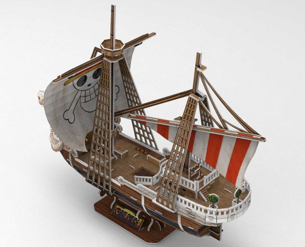 3D Puzzle Revell 00270 - One Piece Flying Lamb, Going Merry